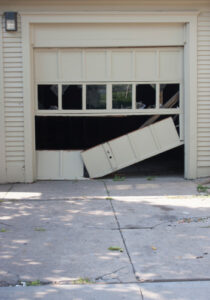 Broken Garage Door